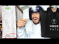 Letting UBER EATS Orders Decide What I Eat For 24 HOURS!! (IMPOSSIBLE FOOD CHALLENGE)