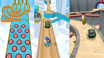 Going Balls Gameplay Speedrun New Update Level  413-416 Android and iOS game