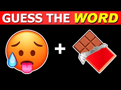 Guess the WORD by EMOJI 🤯 | Guess The Emoji