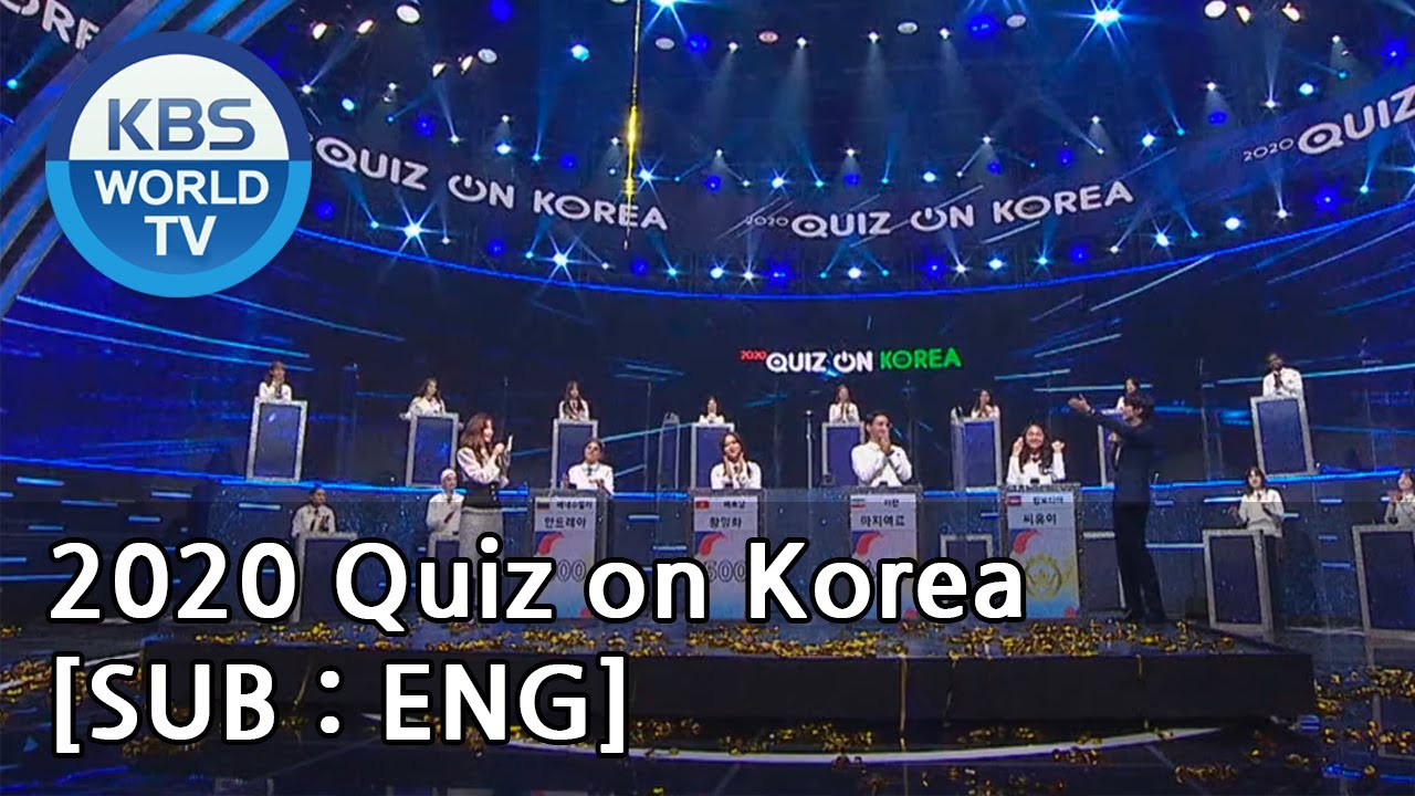2020 Quiz On Korea | Kbs World Tv 191016