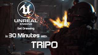 I Filled an Entire Hospital with AI Props in 30 Minutes (Tripo)