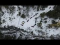 Walton Glen &quot;Grand Canyon of NB&quot; Winter Drone Footage 2019