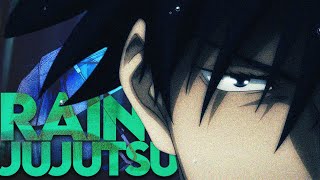 This Jujutsu Kaisen Rain Ambience Has Only 5059 Views screenshot 3