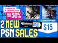 2 NEW PSN SALES LIVE RIGHT NOW - GHOSTS OF TSUSHIMA + MORE PS4 GAMES CHEAP!