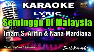 Seminggu Di Malaysia Karaoke Tanpa Vokal