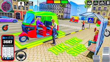Auto Rickshaw Tuk Tuk Auto - Auto Rickshaw Wala Game 2025 