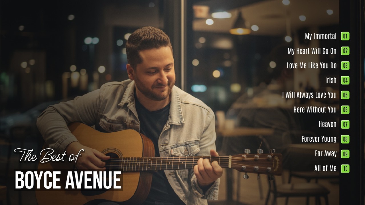 Boyce Avenue Covers for Late Night | Chill & Heartfelt Acoustic Songs
