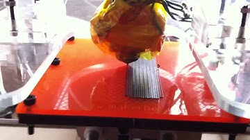 MakerBot 2390 first print at Baltimore Node