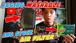 DIY WASHABLE AIR FILTER | CHEAP, EASY AND EFFECTIVE | RACING AIR FILTER