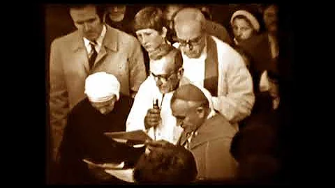 Palm Sunday 1978 - Zagreb, the Church of St. Franc...