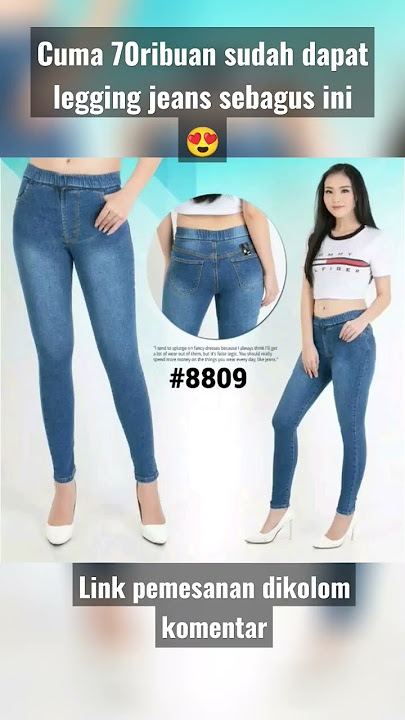 legging jeans kekinian #shorts #jeans #fashion