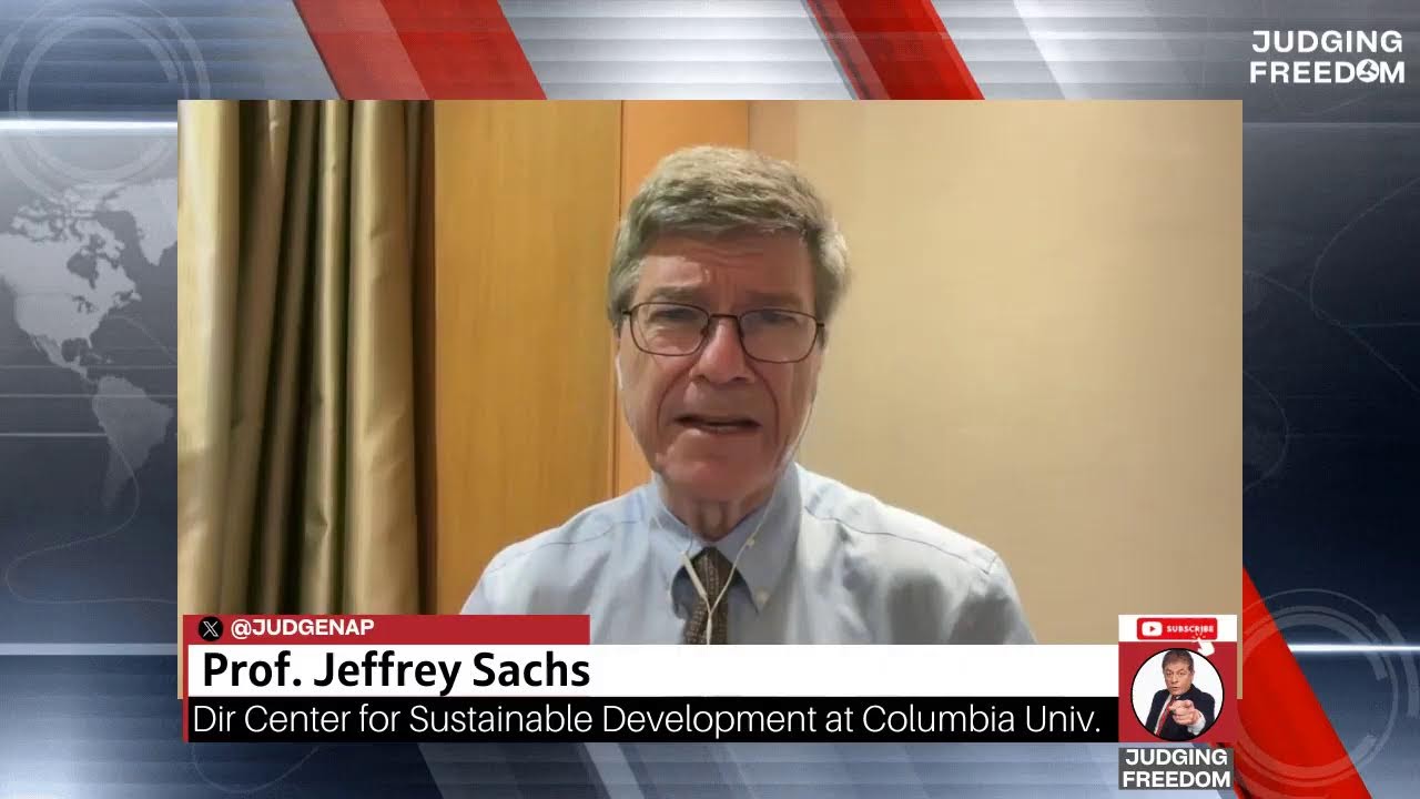 Prof. Jeffrey Sachs : Is Netanyahu Lobbying for More War?