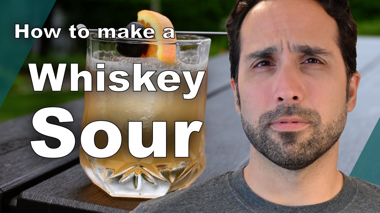 How To Make A WHISKEY SOUR Cocktail Recipe Without Egg YouTube Maxresdefault