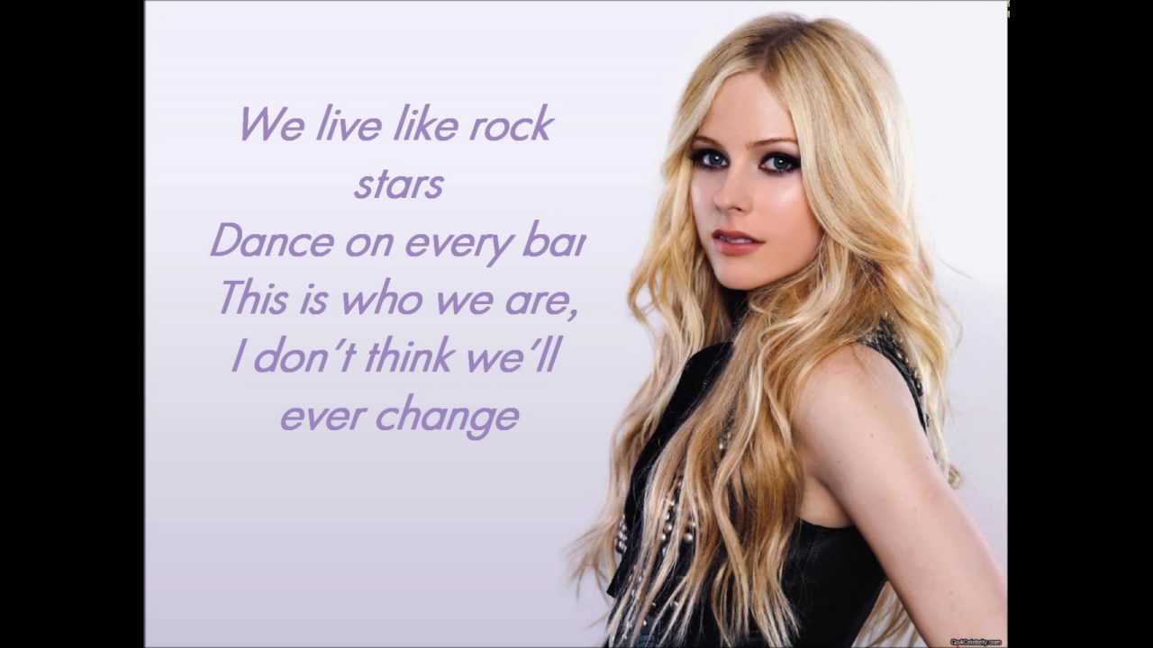 Avril Lavigne Here's To Never Growing Up + Lyrics YouTube