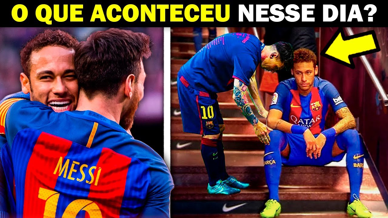 Depois desse dia Neymar e Messi se Tornaram melhores Amigos