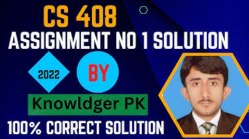 Cs408 Assignment no 1 solution fall 2022 | Cs 408 assignment solution correct | Virtual University