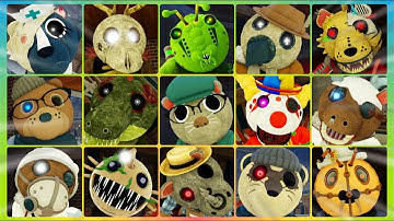 Custom Piggy Skins By Begmula All Jumpscares!!