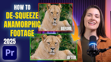 Easily De-squeeze Anamorphic Footage in Premiere Pro 2025 (UNDER 1 MINUTE TUTORIAL)