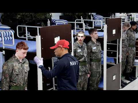 British Students join Korean Navy: Boot Camp Day 1