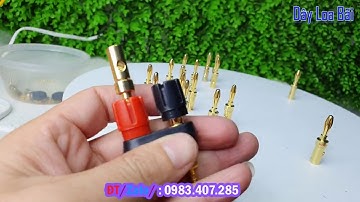 Jack âm thanh bắp chuối cứng giá tốt