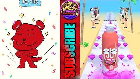 Help Monster 3 Tricky Puzzle vs Juice Run - All Levels Gameplay (Android,iOS) Part 2