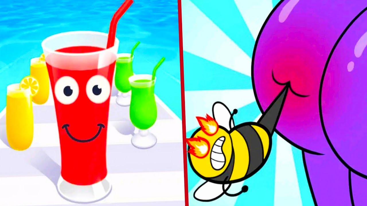 Help Monster 3 Tricky Puzzle vs Juice Run - All Levels Gameplay (Android,iOS) Part 2