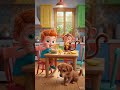 🌞 Timmy's Fun Morning Routine    With Puppy &amp; Monkey!! | #Shorts
