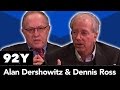 Dennis Ross & Alan Dershowitz with Ethan Bronner: The US-Israel Relationship