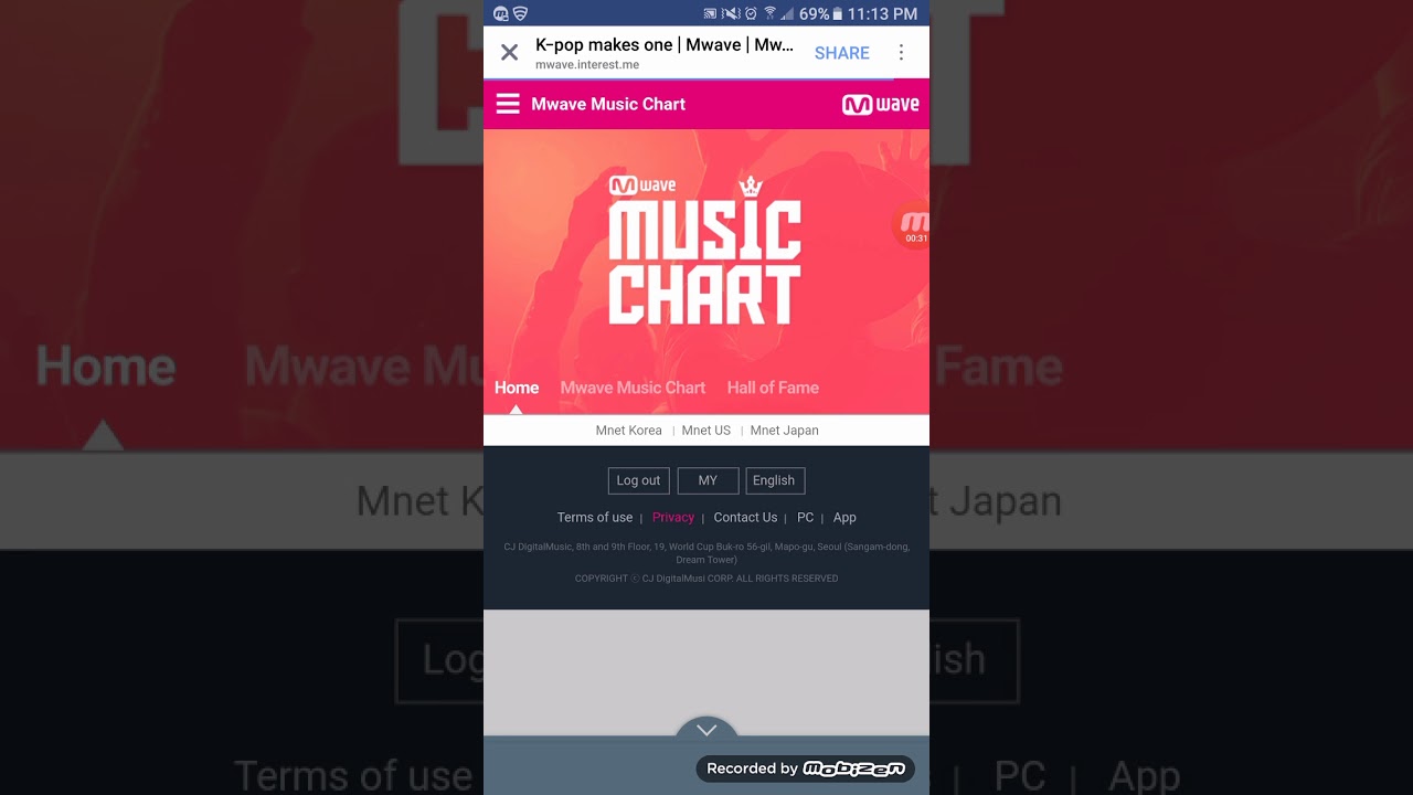 Mwave Music Chart Vote 2018