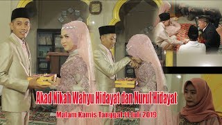 Special Moment. Akad Nikah WAHYU dan IDA OCET