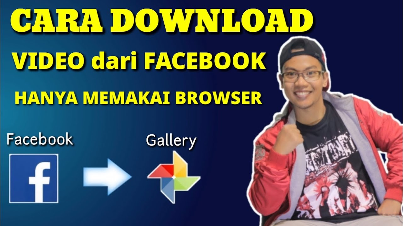 Cara Download Video di FB YouTube