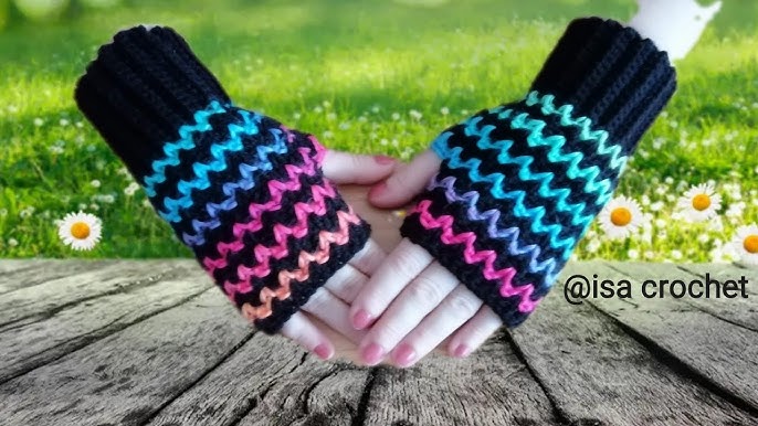 Comment faire des moufles gants amovibles adultes & enfants au crochet très  facile rapide diy, tuto 