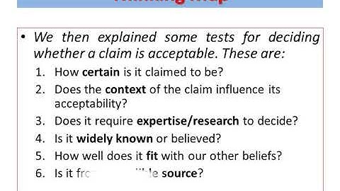 Critical Thinking in English Education