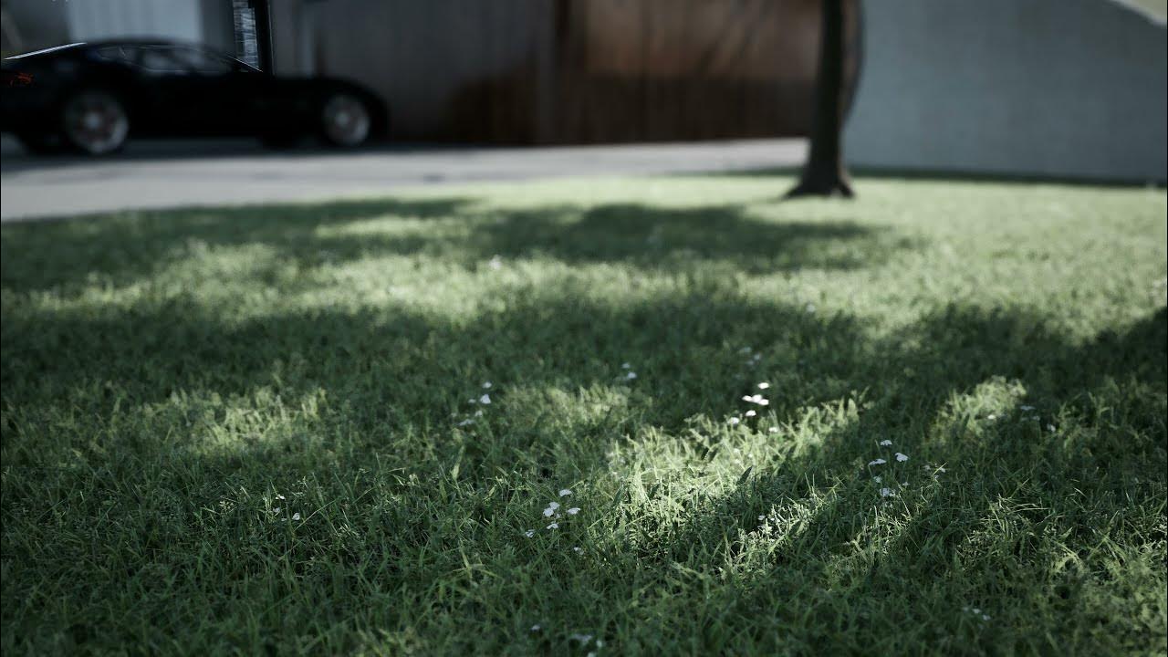 Unreal 5 / Lumen / Foliage painter grass for exterior YouTube