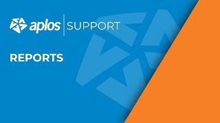 Generating Reports | Aplos Support