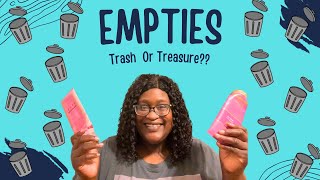 картинка: Пустая тара | Что я использовала + Куплю ли я снова? 🗑️🗑️🗑️💖😁