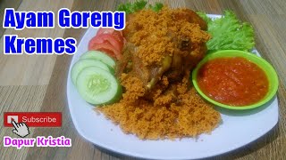 Resep Ayam Goreng Renyah Enak