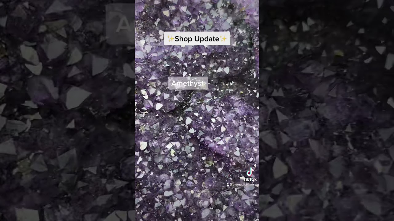 💎Kristalle und Mineralien Shop Update💎#malachit #amethyst #rauchquarz #heilsteine #etsyshop