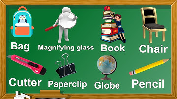 Từ Vựng Tiếng Anh Về Đồ Dùng Học Tập - Phần 1 | English vocabulary