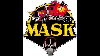 All the characters and vehicles from the 80's cartoon M.A.S.K.