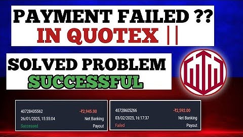 Quotex Withdrawal Problem | How to Fix NetBanking Withdrawals in QUOTEX
