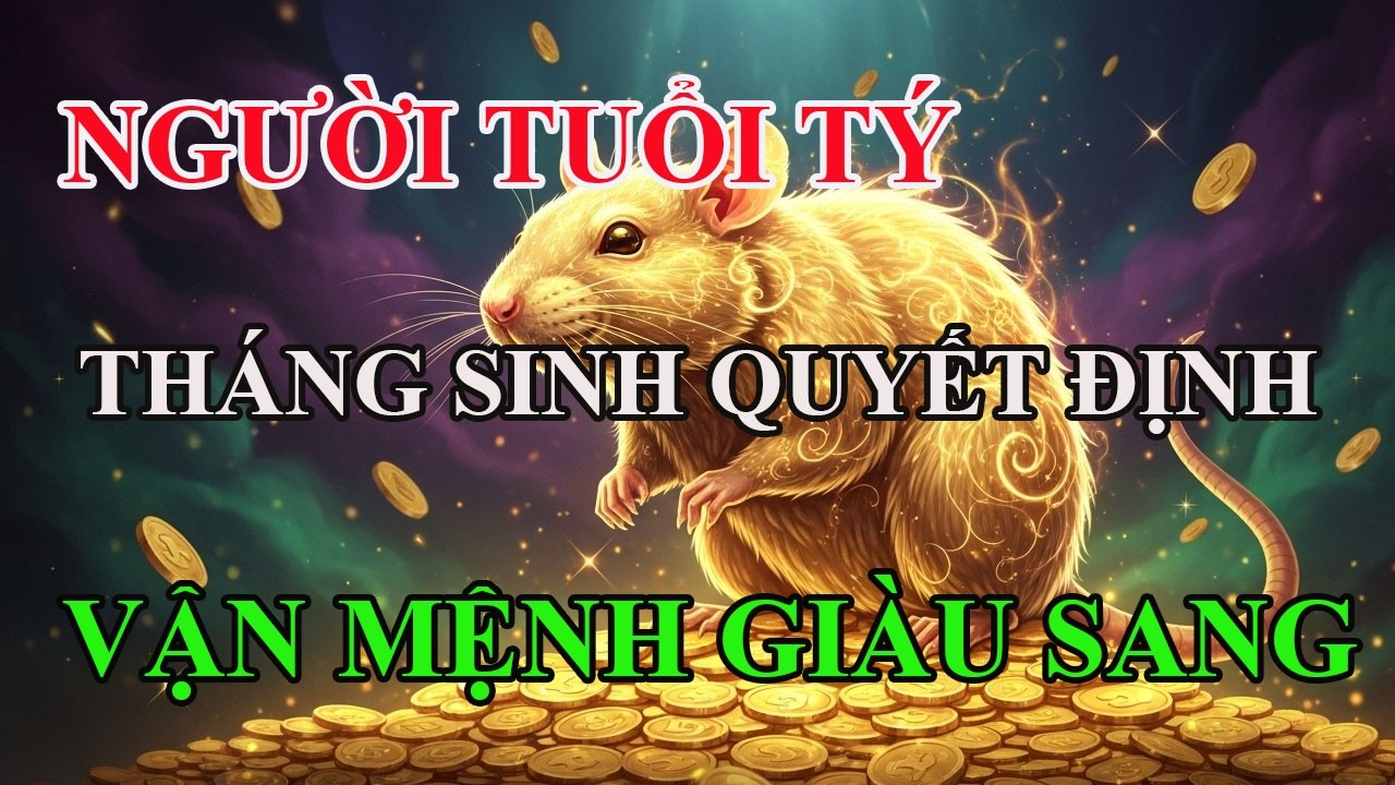 Tuổi Tý: Hé lộ tháng sinh tuổi Tý được Bồ Tát phù hộ—tài khố mở, cả đời không thiếu tiền