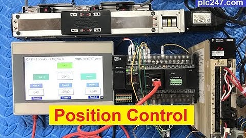 Omron CP1H & Yaskawa Servo "Position Control" Tutorial