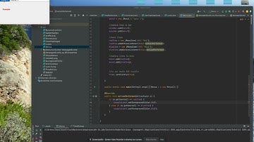 How to set up menu bars and menu bar items in Java
