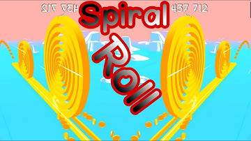 Spiral Roll All Levels Walkthrough Gameplay Mobile Game iOS, Android New Epdate