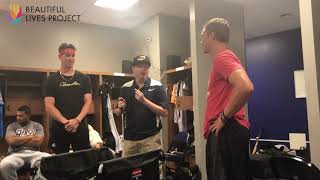Bryce Weiler Speaks to the Akron Rubber Ducks team Guide