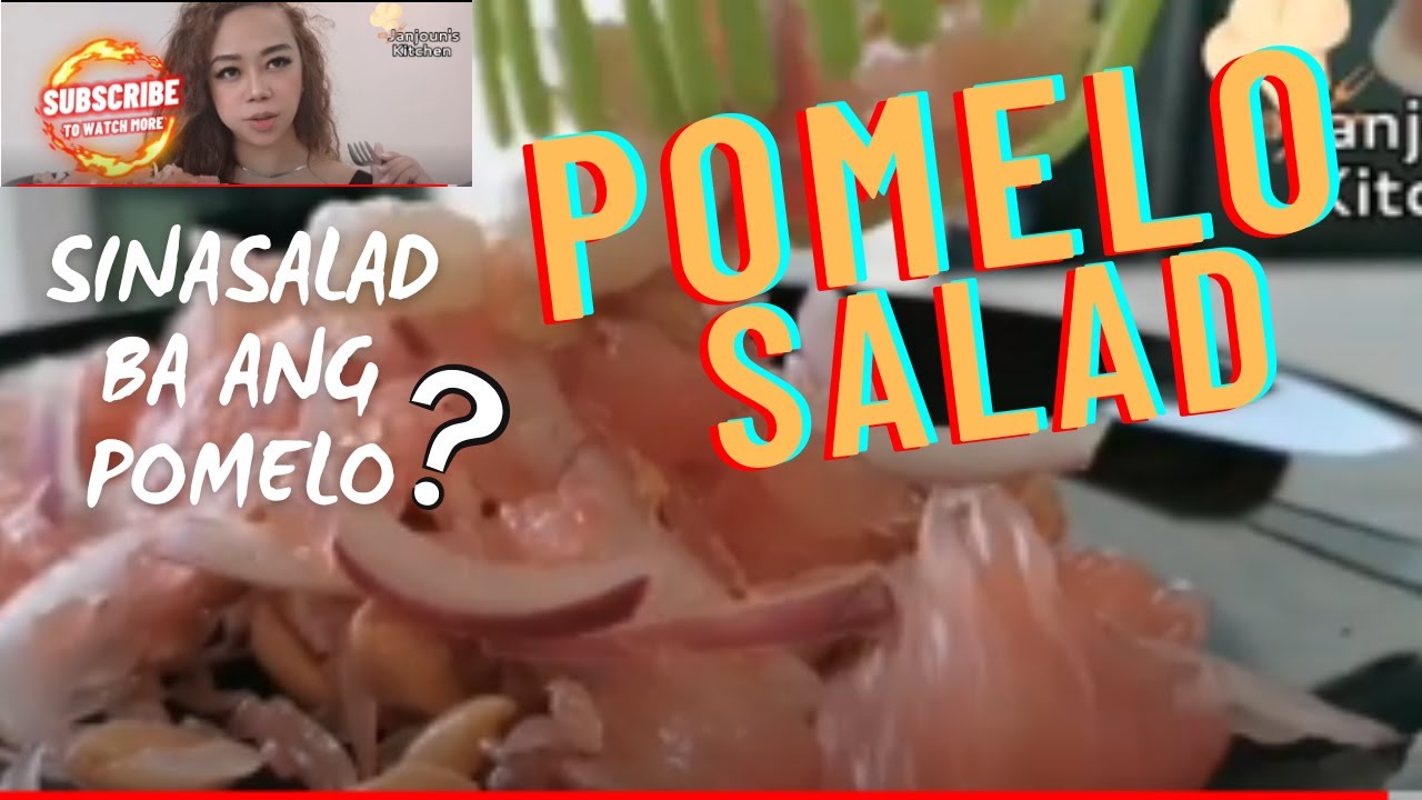 POMELO SALAD HOW TO MAKE POMELO SALAD JANJOUN'S KITCHEN YouTube