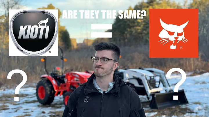 Are Bobcat Tractors & Kioti Tractors the Same? - The Truth - Should I buy a Bobcat or Kioti?