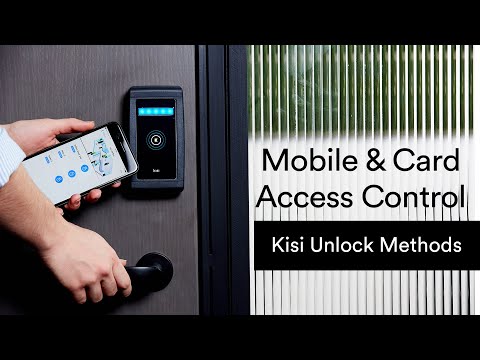 Mobile and Card Access Control - Kisi Unlock