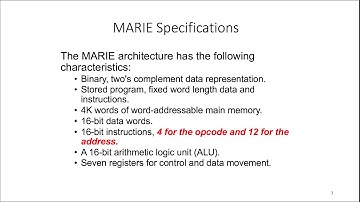 Architecture and Programming with Marie Simulator - A Short Tutorial (part 1/3)!